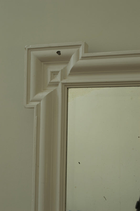 White Painted Kentian Mirror