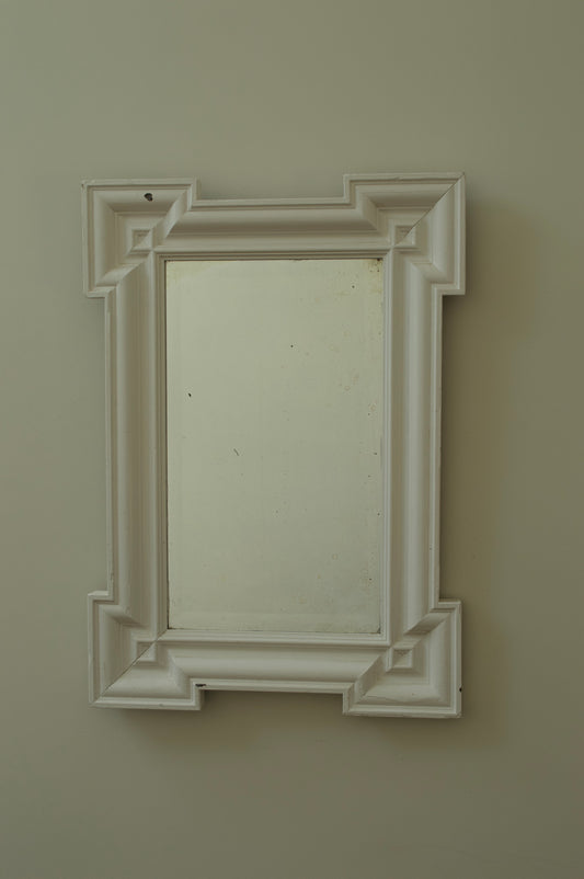 White Painted Kentian Mirror