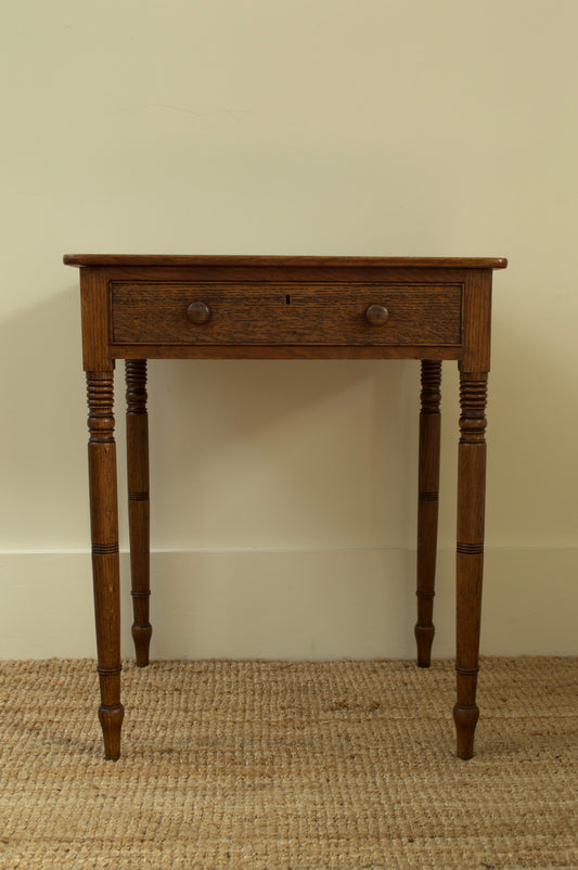 Regency Side Table with Drawer