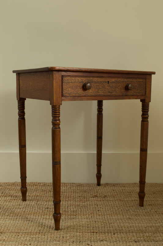 Regency Side Table with Drawer
